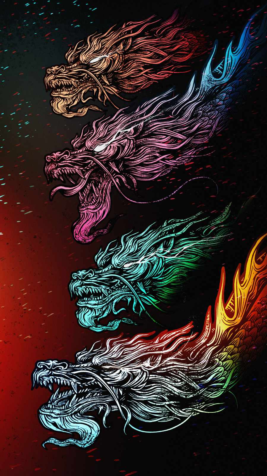 Dragons iPhone Wallpaper 1