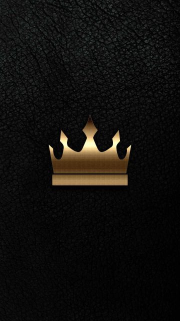 Gold Crown iPhone Wallpaper