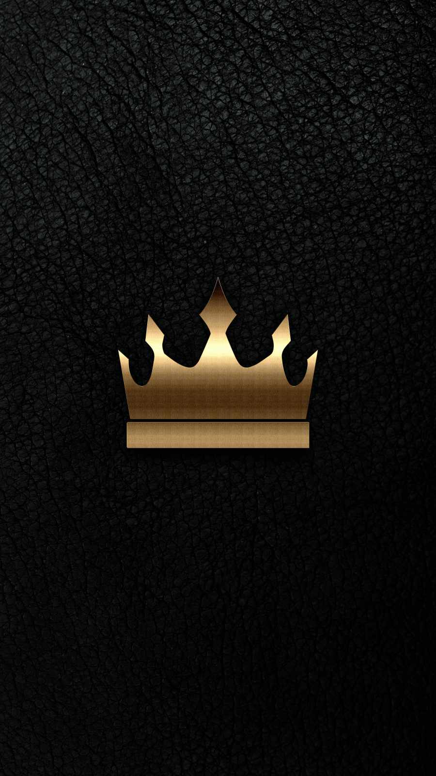Gold Crown iPhone Wallpaper