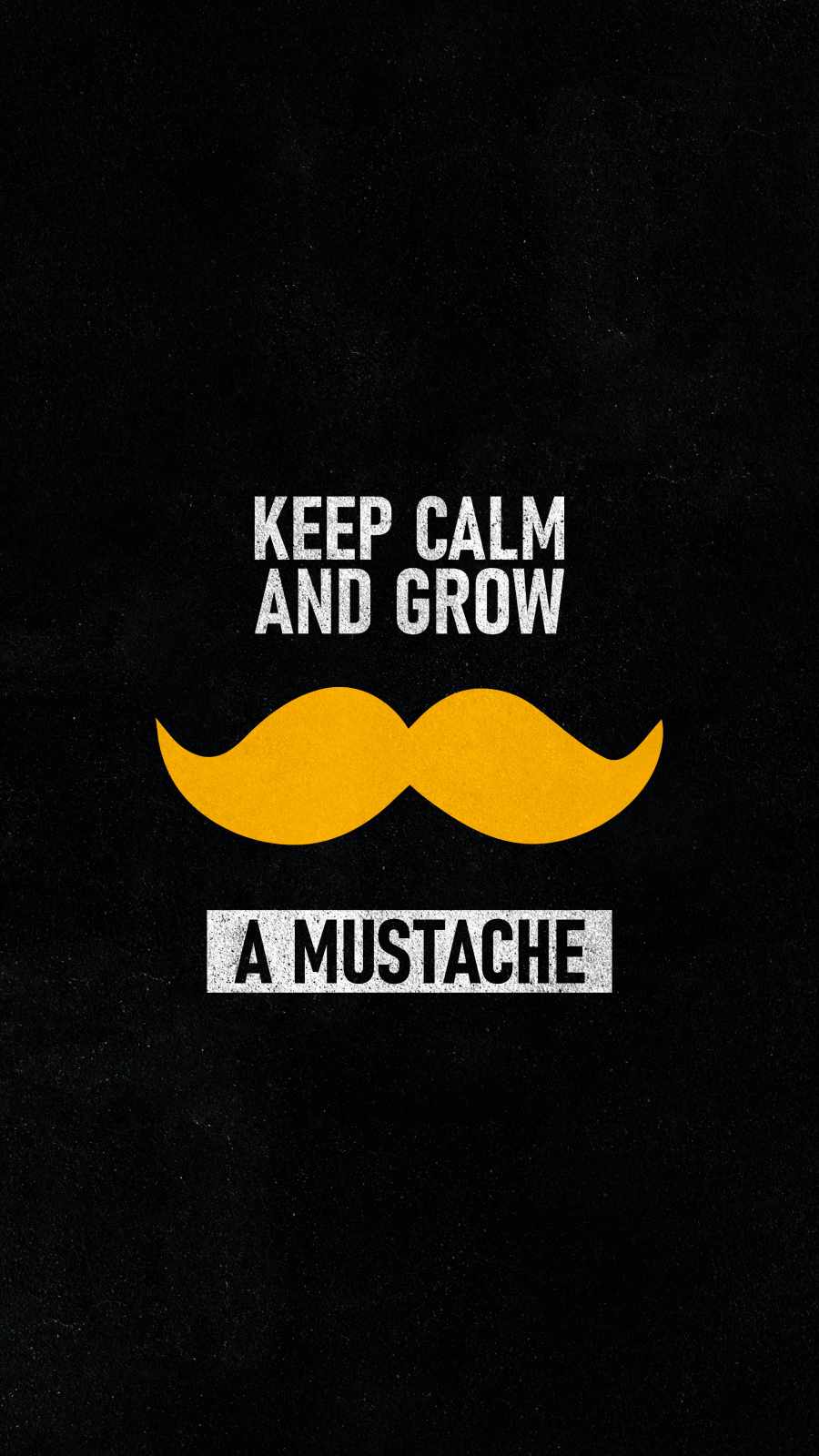 Grow Mustache IPhone Wallpaper - IPhone