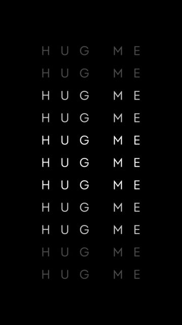 Hug Me iPhone Wallpaper