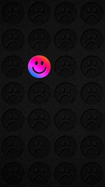 Keep Smiling iPhone Wallpaper