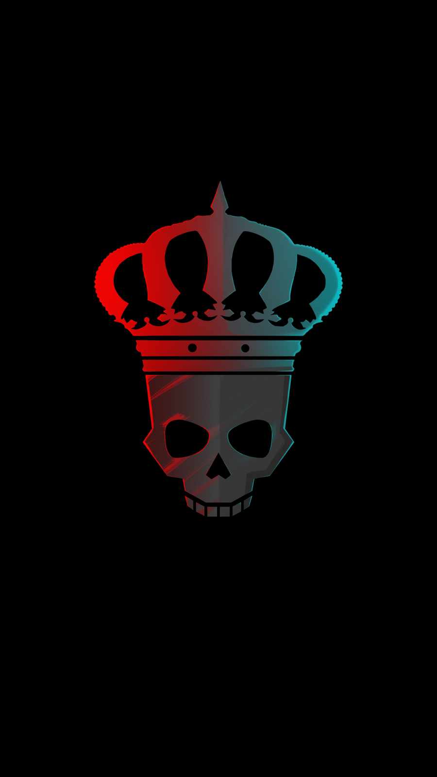 King Skull iPhone Wallpaper