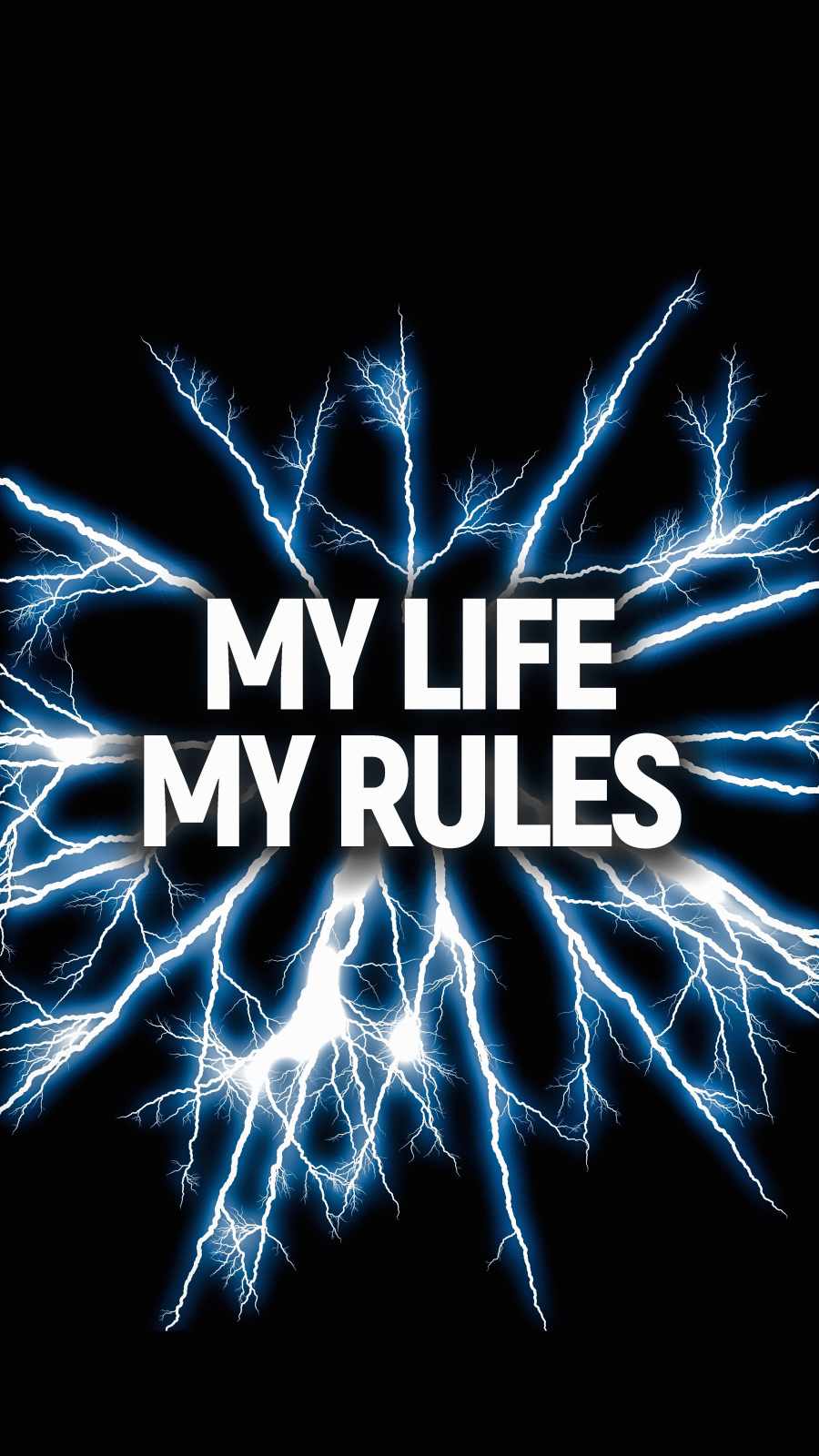 My Life My Rules iPhone Wallpaper