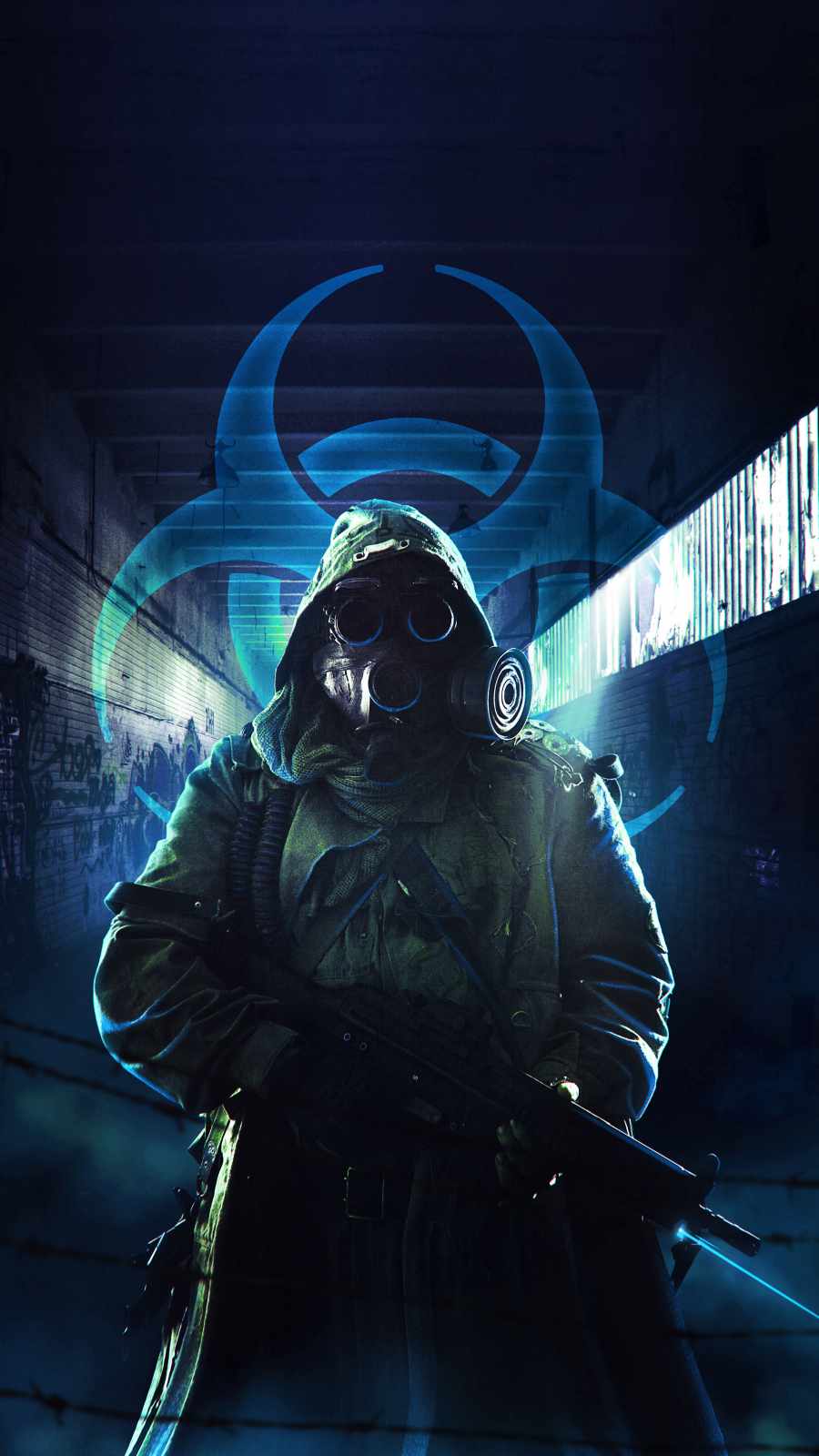 Nuclear Soldier iPhone Wallpaper