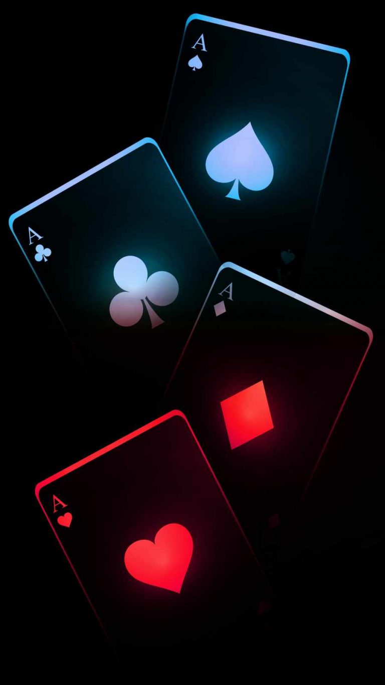 Poker Cards Dark iPhone Wallpaper - iPhone Wallpapers