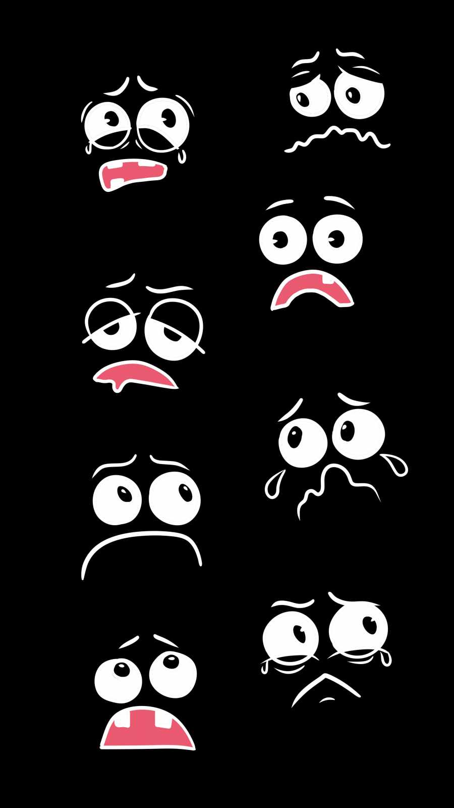 Sad Moods iPhone Wallpaper