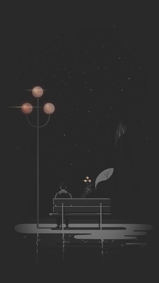 Single - Sitting Alone Wallpaper Download | MobCup