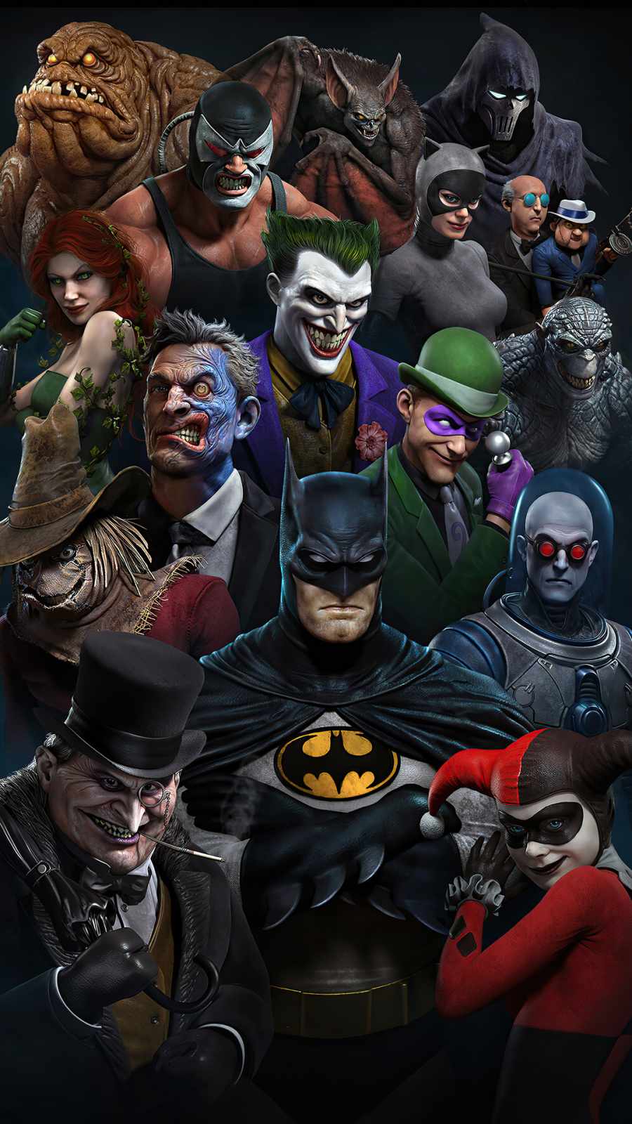 batman universe iPhone Wallpaper