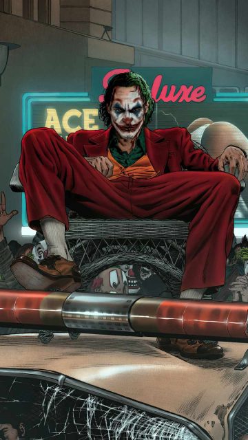 joker army iPhone Wallpaper