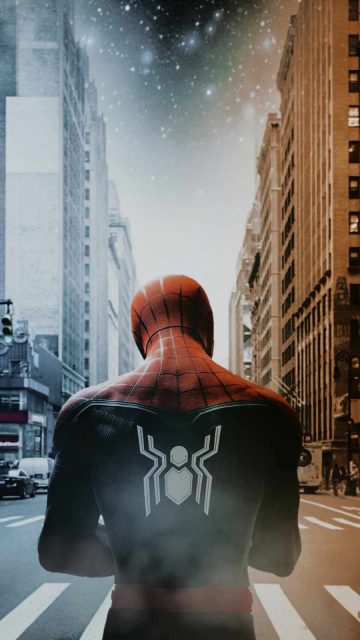 peter parker 4K iPhone Wallpaper