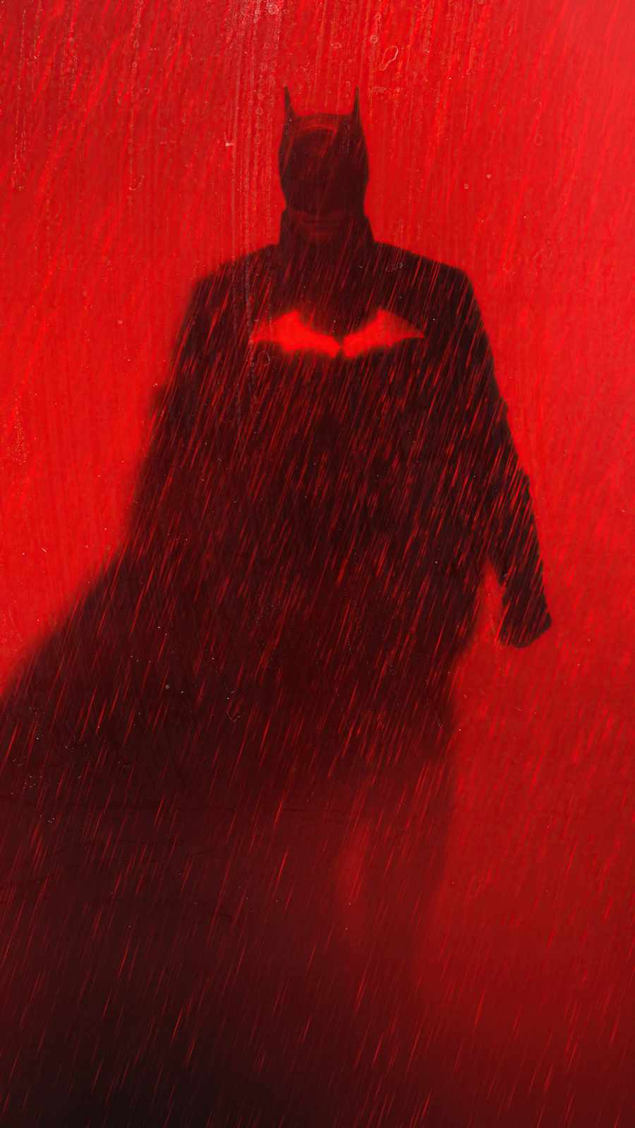 the batman 2022 red iPhone Wallpaper
