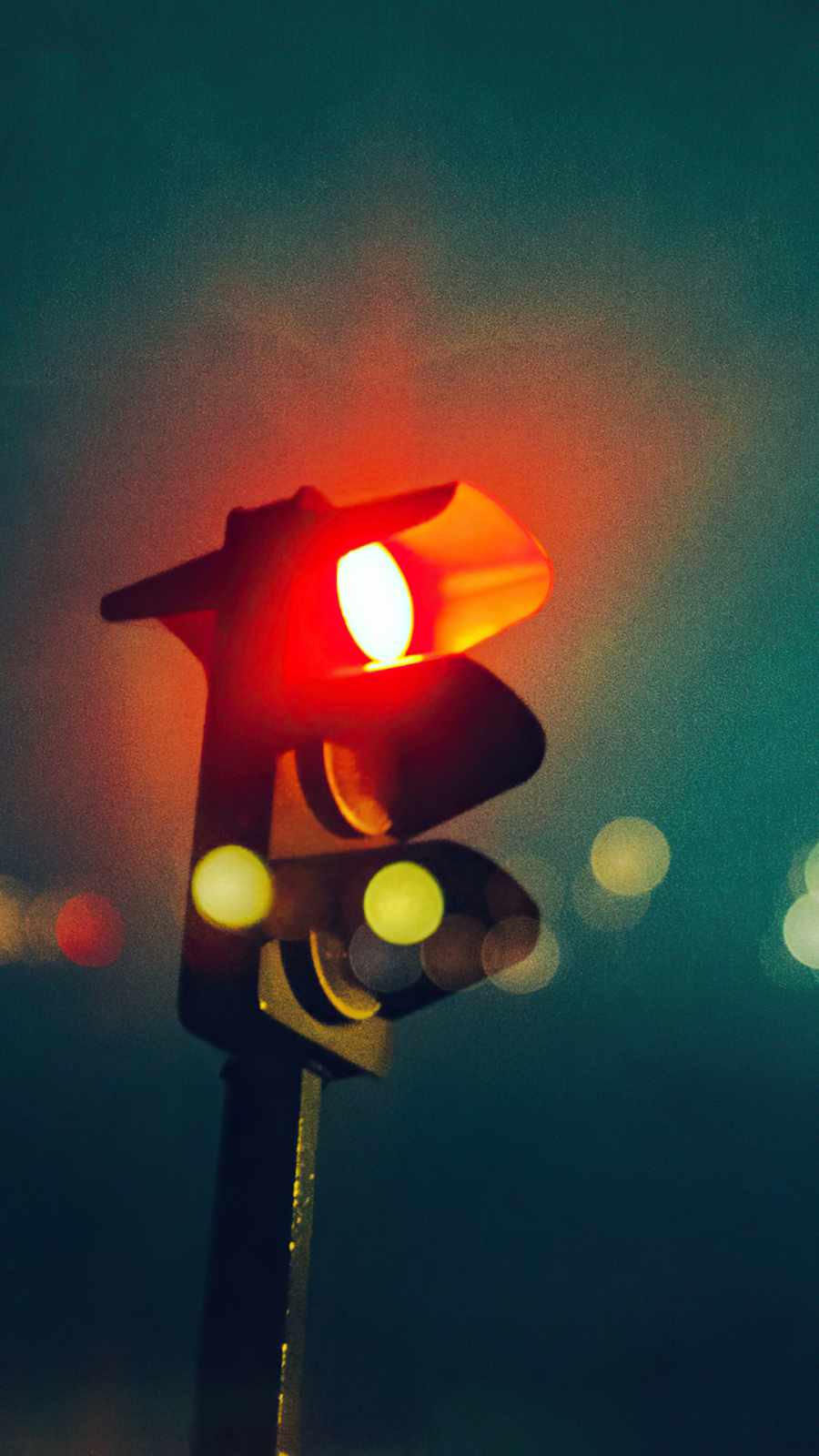 traffic red iPhone Wallpaper