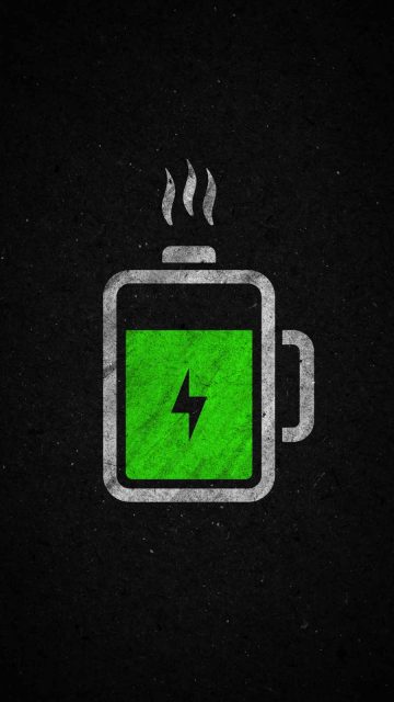 Coffee Energy iPhone Wallpaper