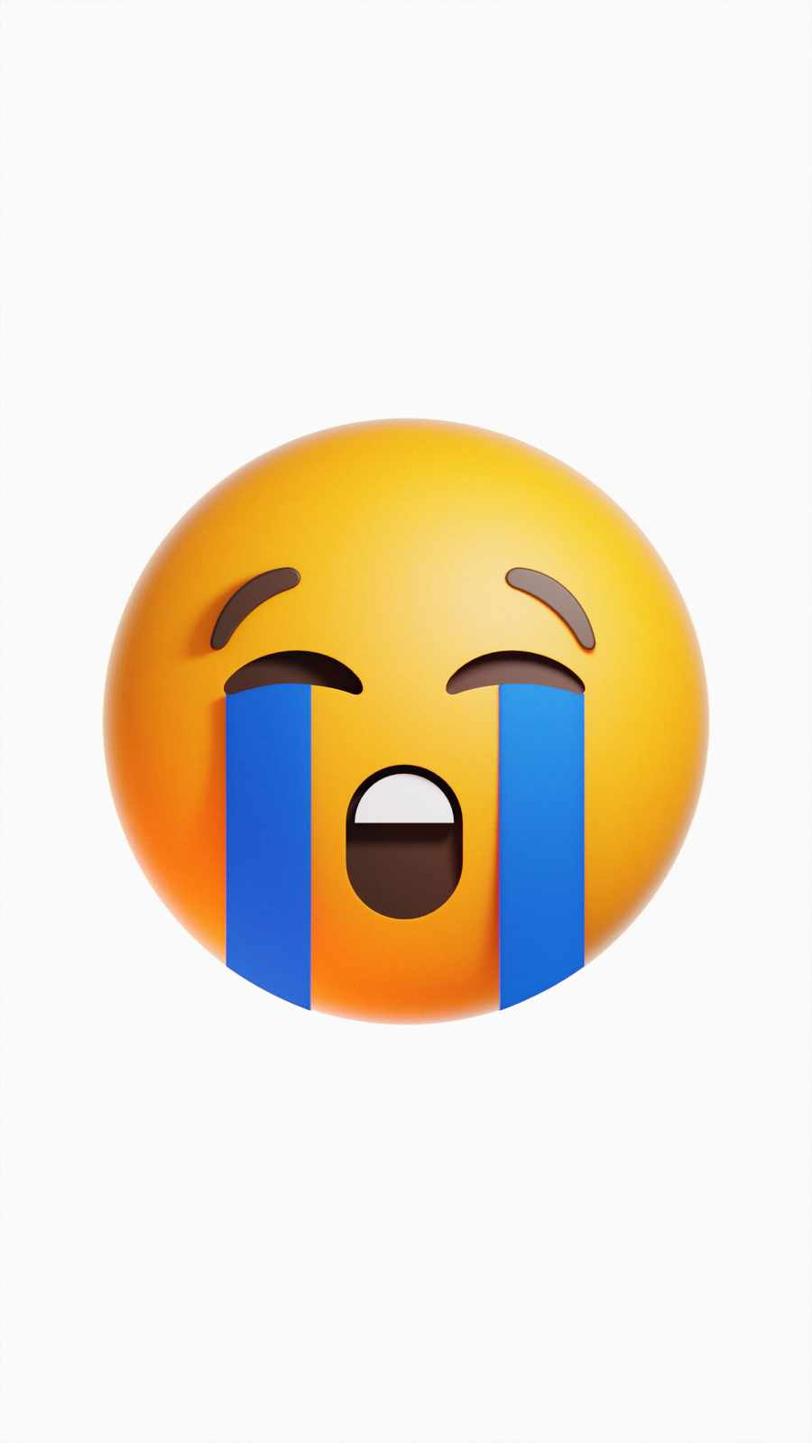 Cry Emoji iPhone Wallpaper