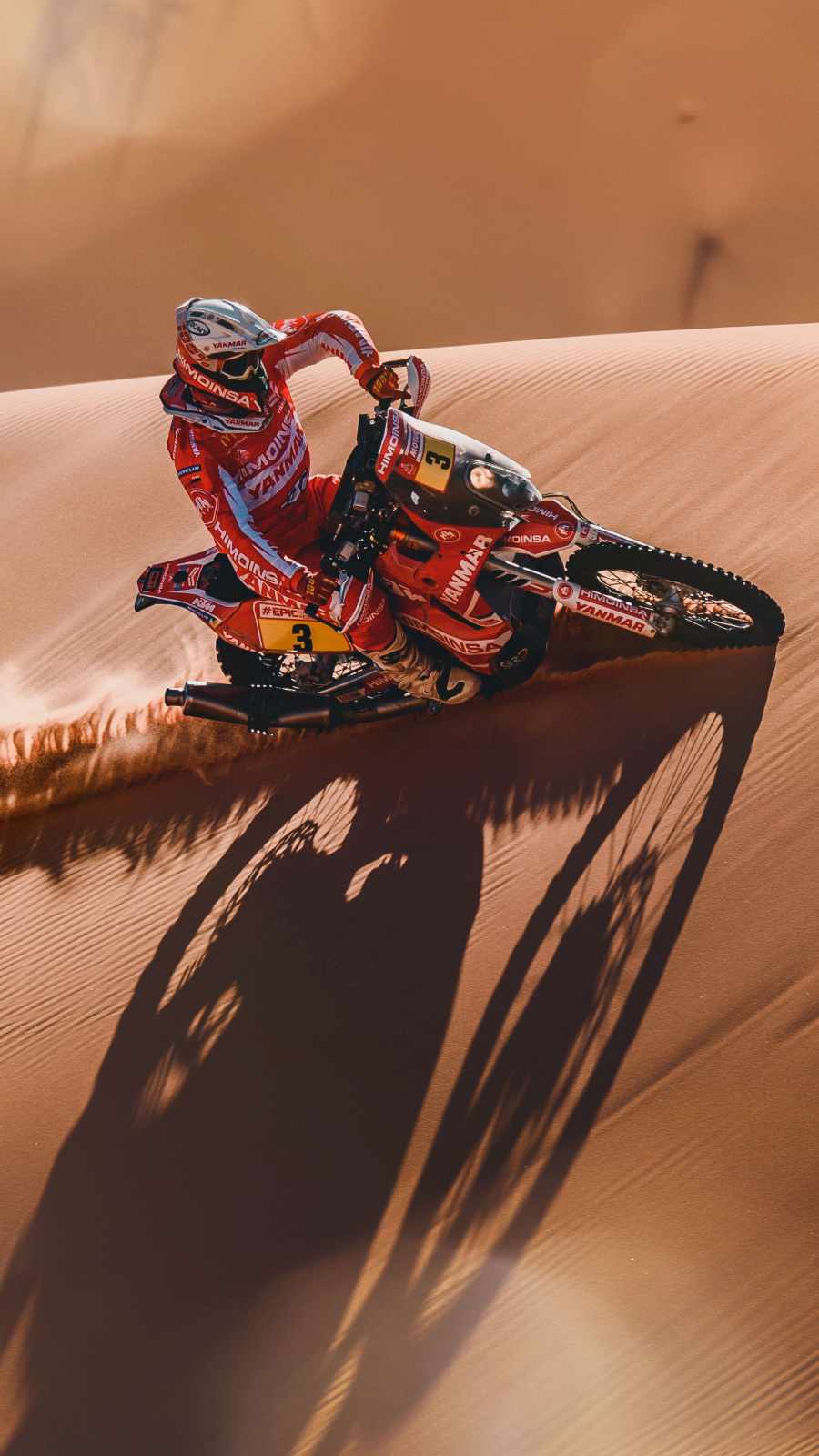 Desert Racing iPhone Wallpaper