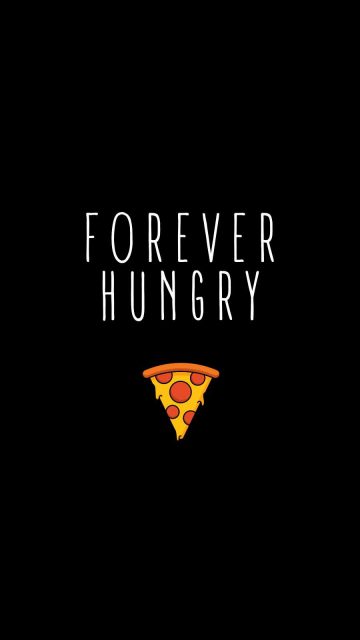 Forever Hungry iPhone Wallpaper