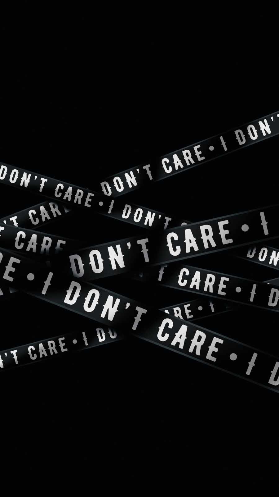 I dont Care iPhone Wallpaper