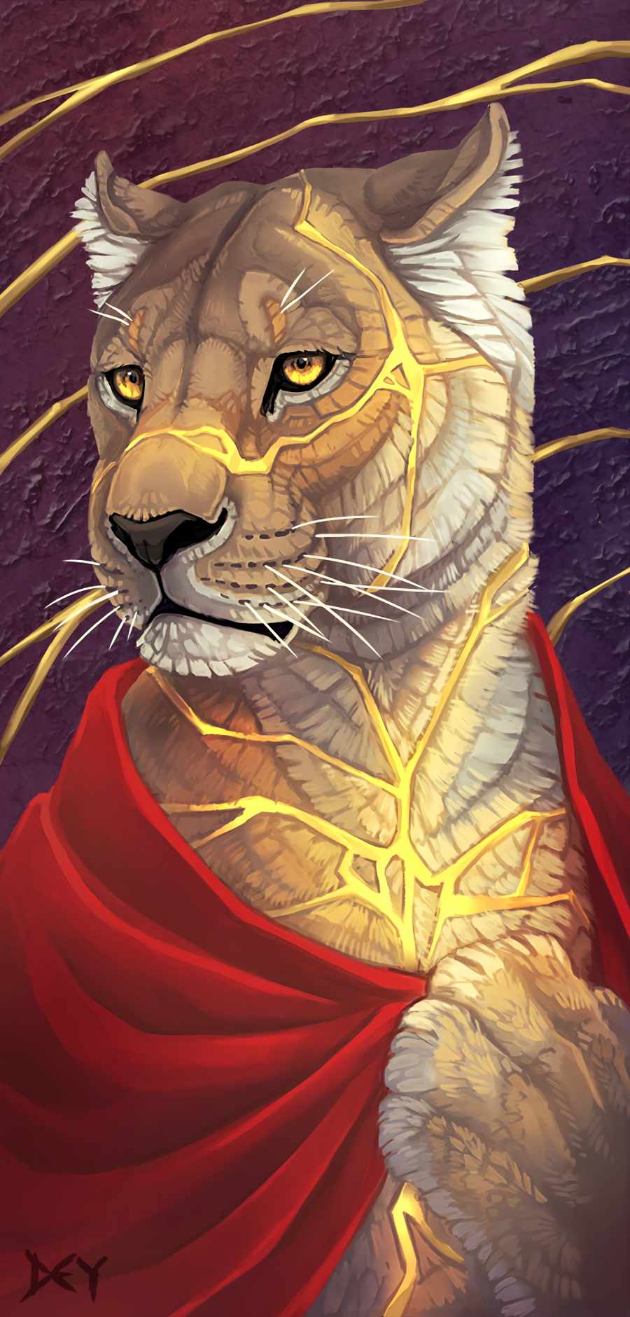 Lion Queen iPhone Wallpaper