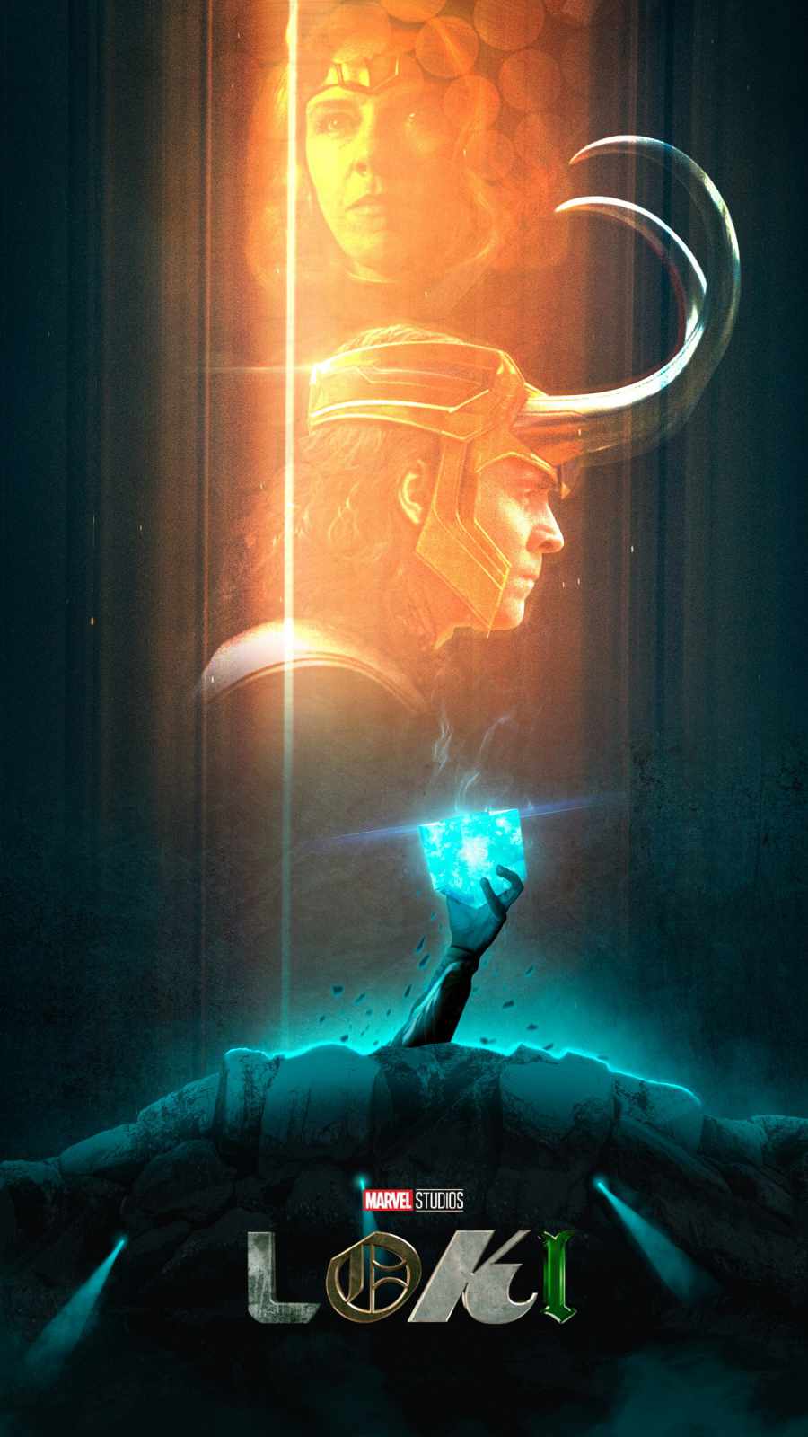 Loki Season 2 Poster Art iPhone Wallpaper