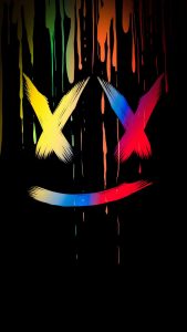 Marshmello Face Art iPhone Wallpaper - iPhone Wallpapers