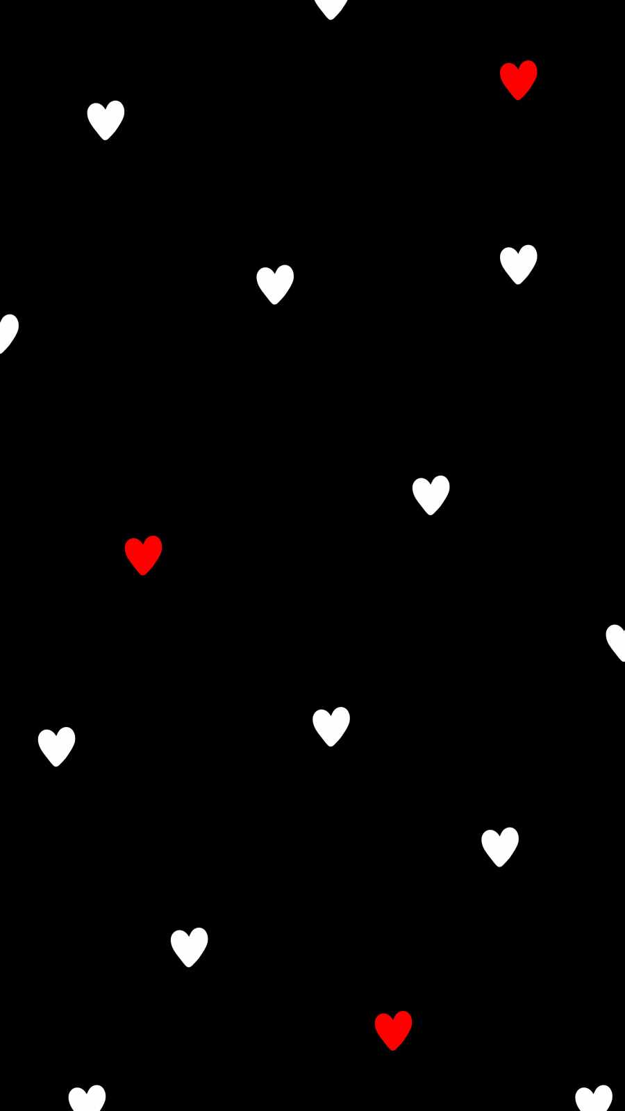 Mini Hearts iPhone Wallpaper