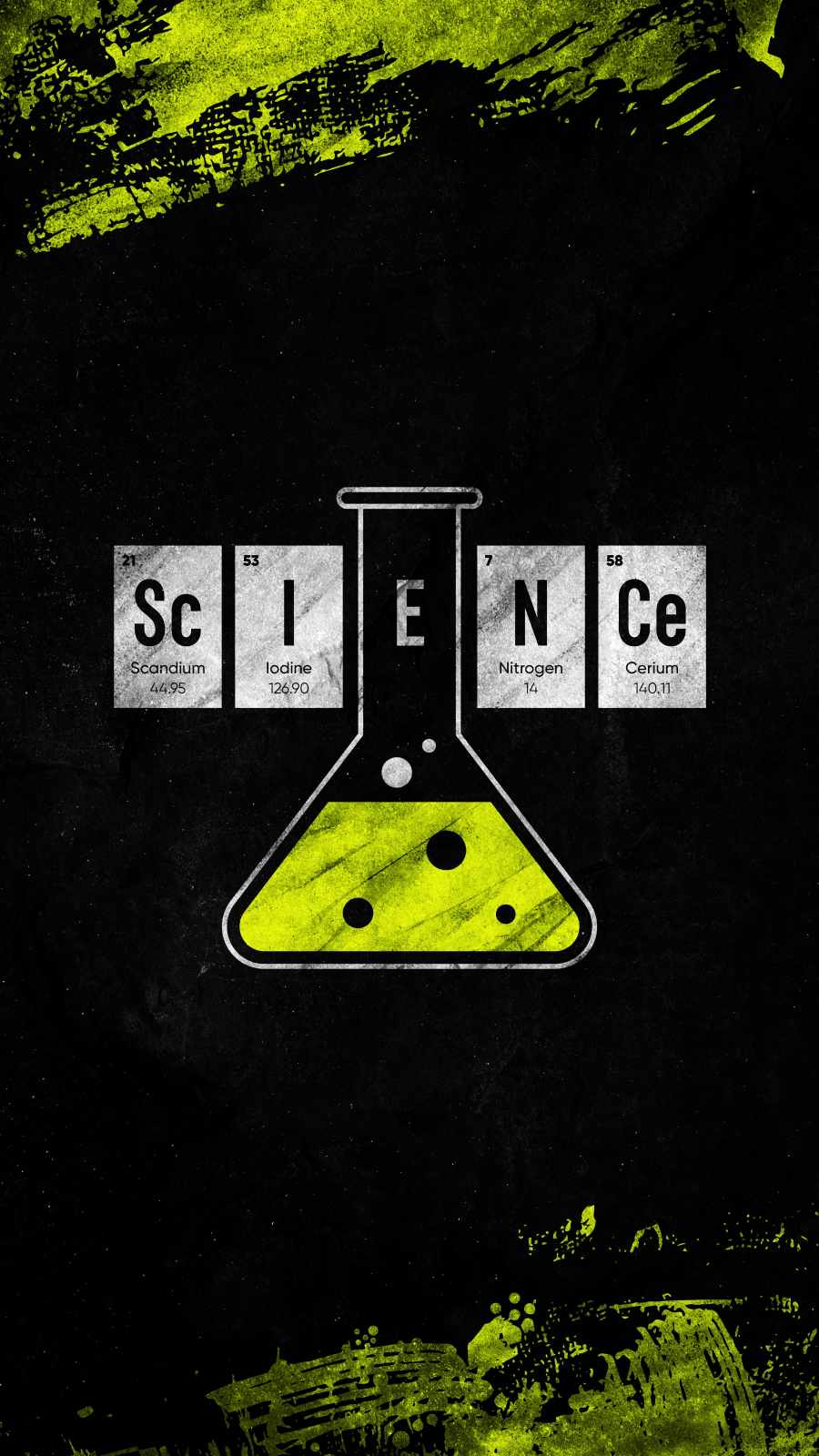 Science Art iPhone Wallpaper