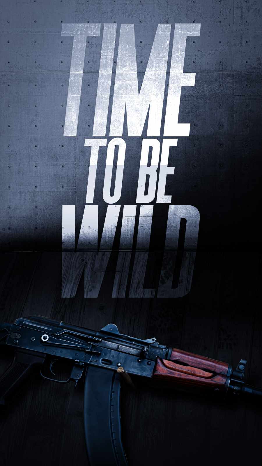 Time to be Wild iPhone Wallpaper