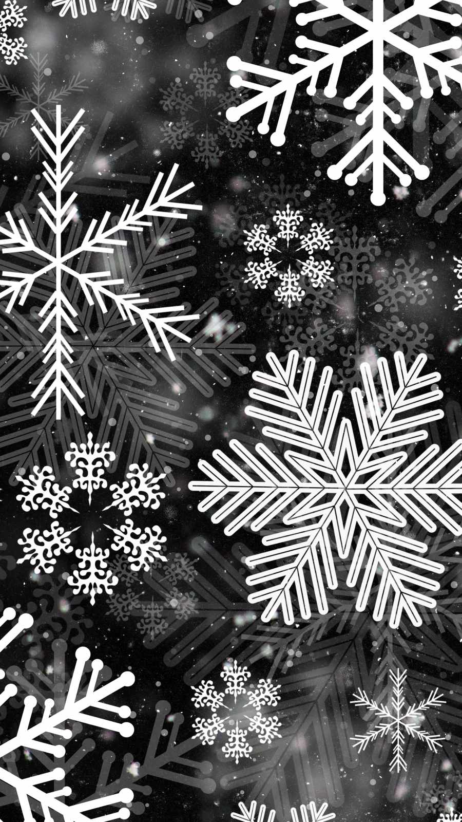 Winter Pattern iPhone Wallpaper