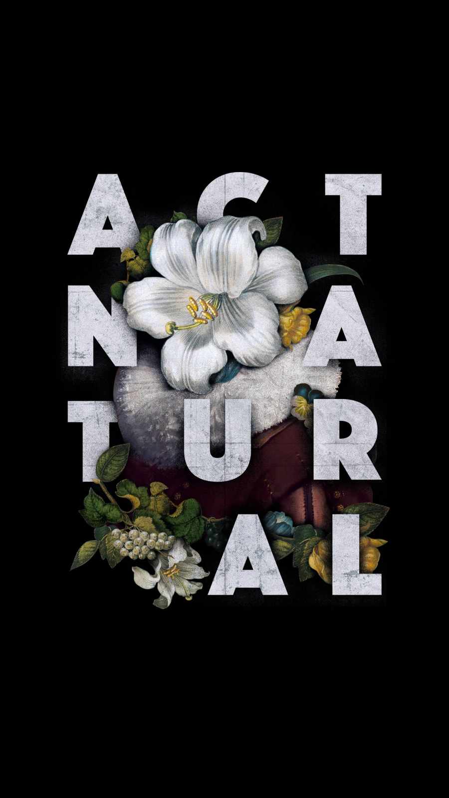 Act Natural iPhone Wallpaper