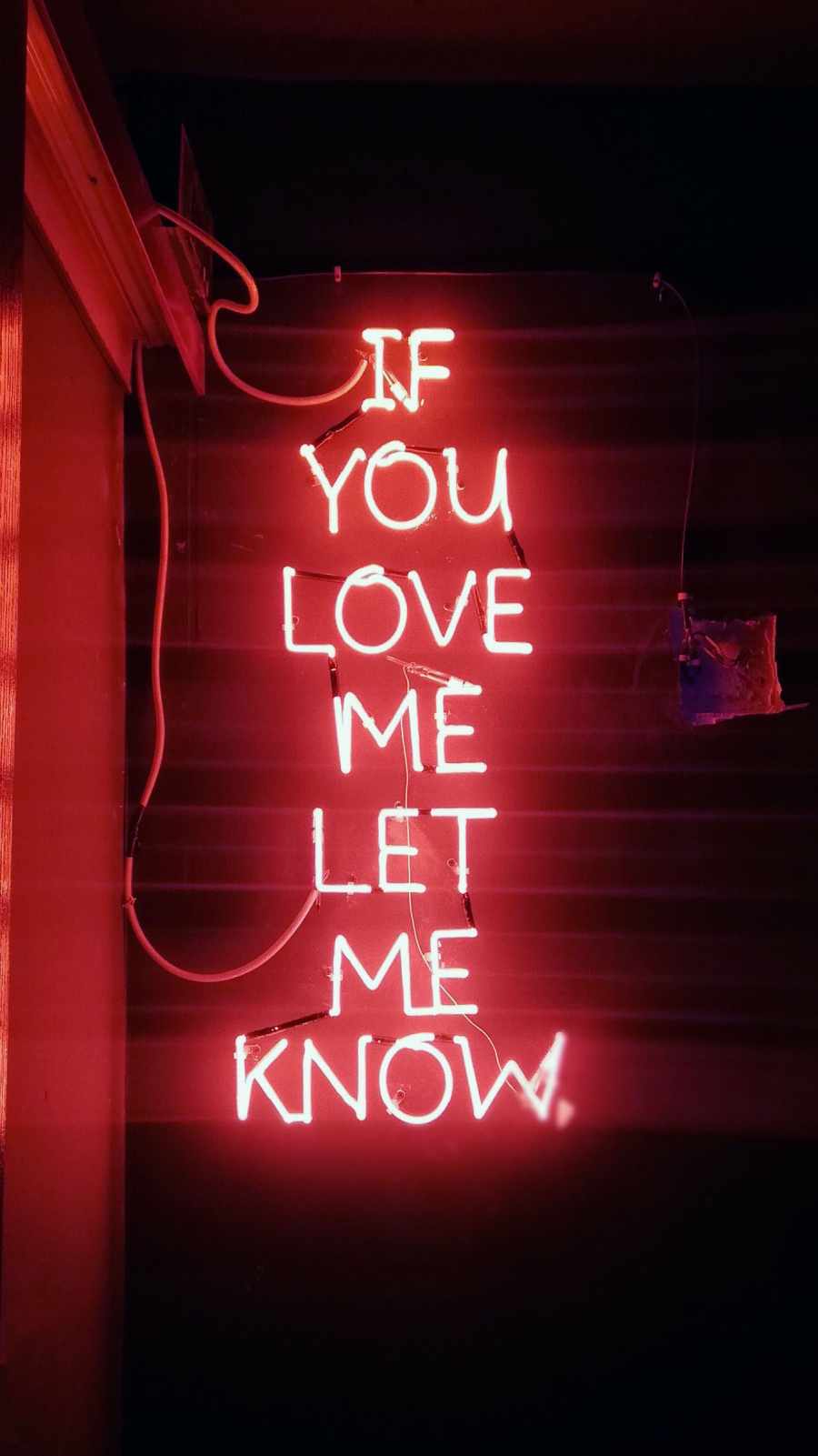 If you Love Me Let Me Know iPhone Wallpaper