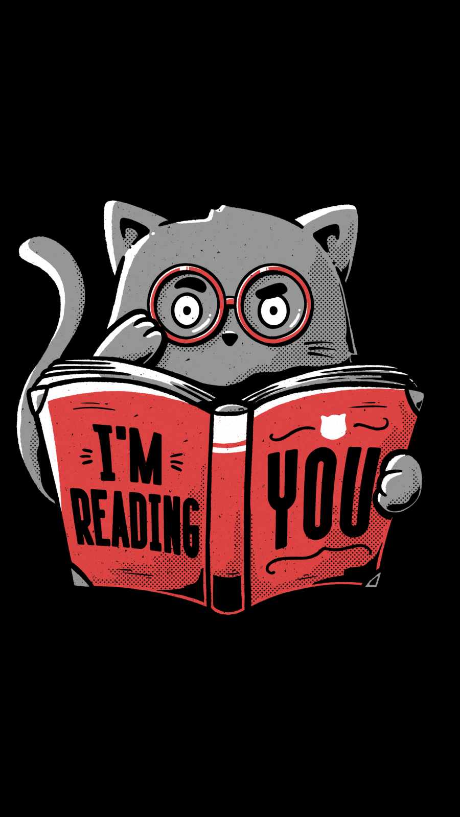 Im reading you iPhone Wallpaper