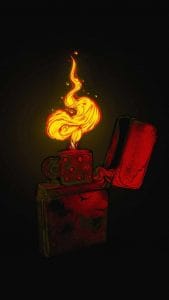 Lighter iPhone Wallpaper
