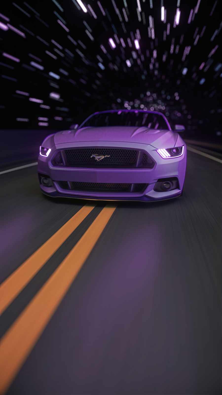 Mustang Speed iPhone Wallpaper