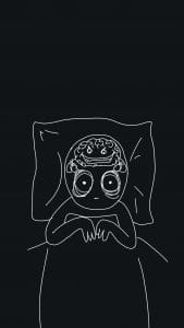 Sleepless Nights iPhone Wallpaper 1