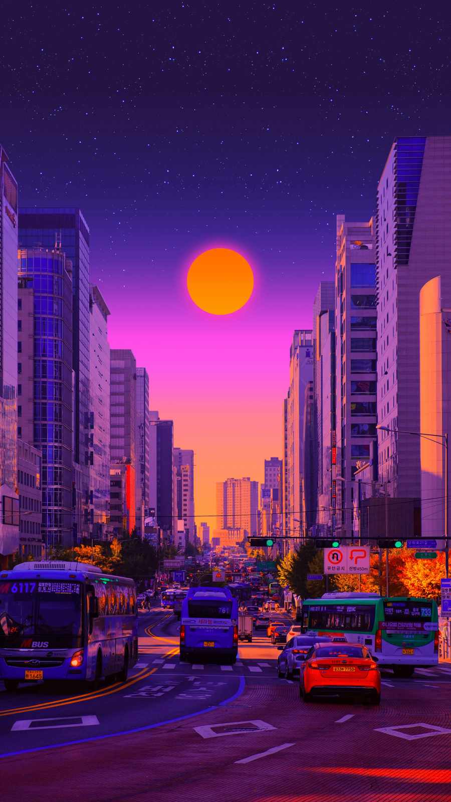 Sundown iPhone Wallpaper