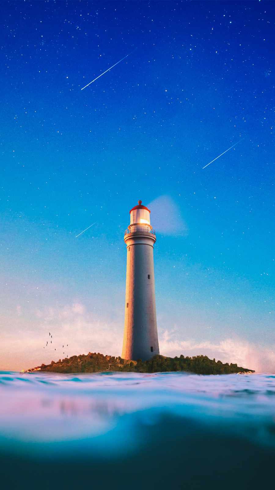 The Light House iPhone Wallpaper