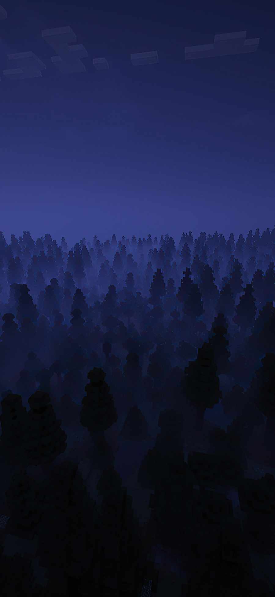 Blue Fog Over The Dark Forest IPhone Wallpaper - IPhone Wallpapers : iPhone  Wallpapers