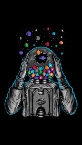 ASTRO EXPLOSION iPhone Wallpaper