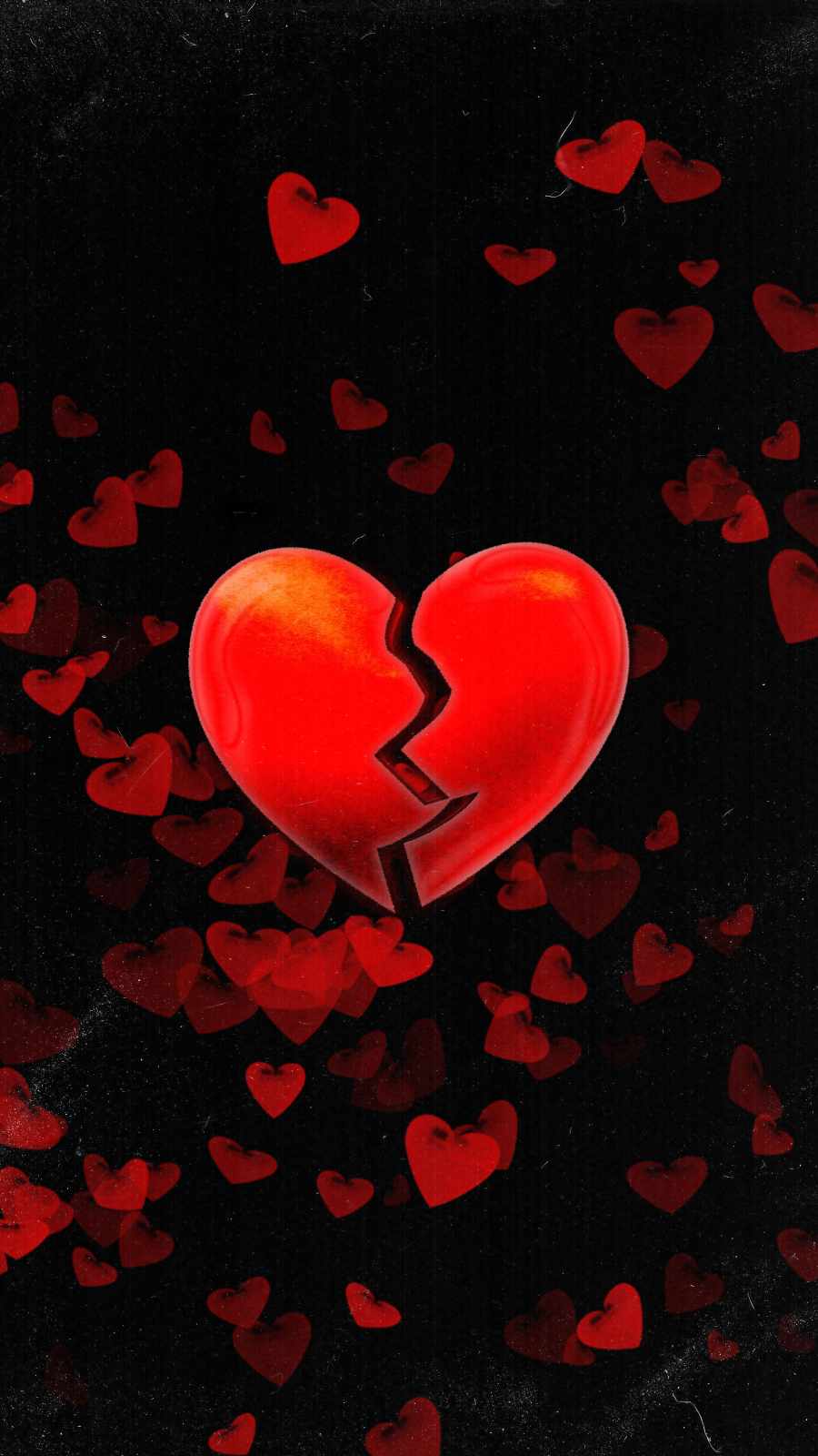 Broken Heart iPhone Wallpaper