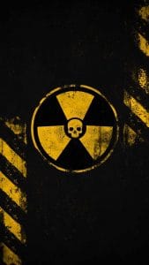 Dangerous Radiation iPhone Wallpaper