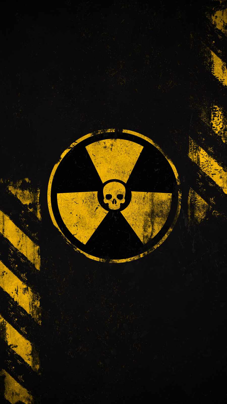 Dangerous Radiation iPhone Wallpaper