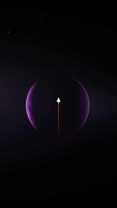 Galactic Detour iPhone Wallpaper