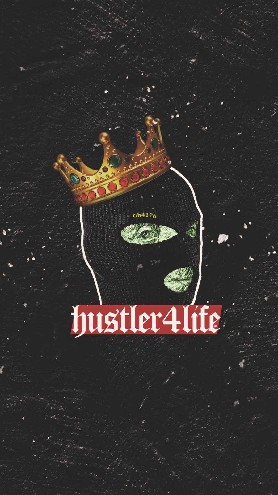Hustler4Life iPhone Wallpaper