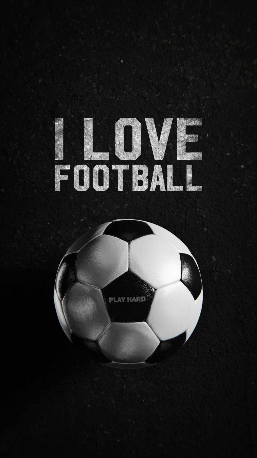 I Love Football iPhone Wallpaper