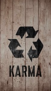 Karma iPhone Wallpaper