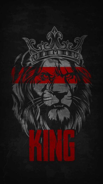 King of Jungle iPhone Wallpaper
