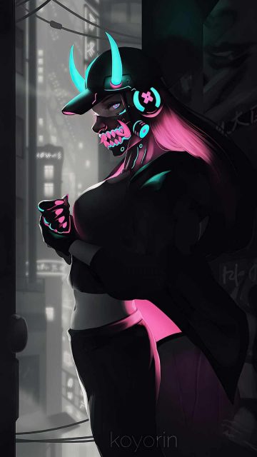 League of Legends Akali iPhone Wallpaper