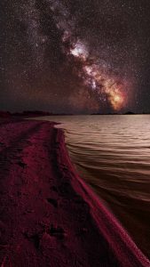 Mars Beach iPhone Wallpaper