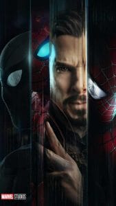 Multiverse Doctor Strange Spiderman iPhone Wallpaper